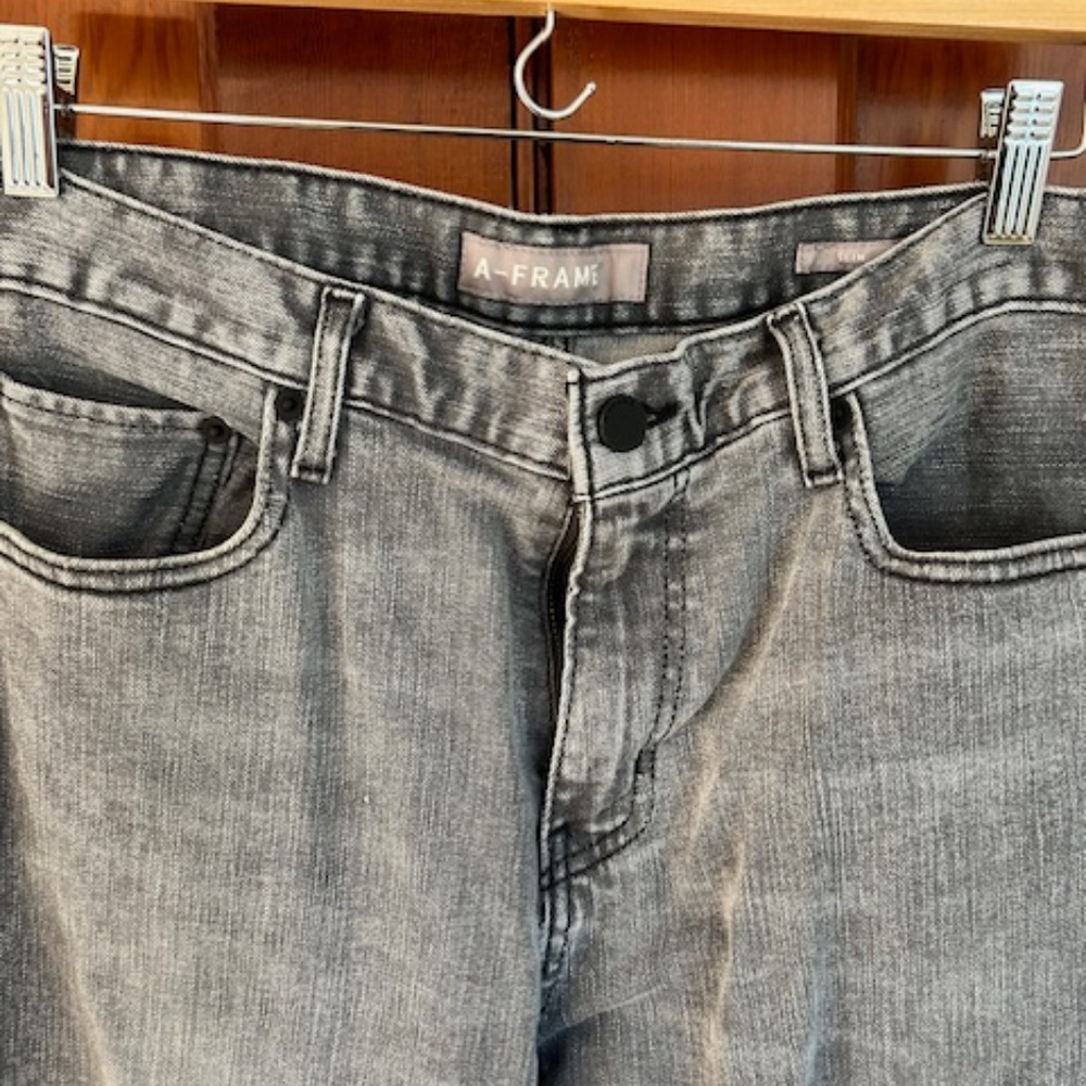 A-Frame Slim Fit Jeans - Picture 4 of 6